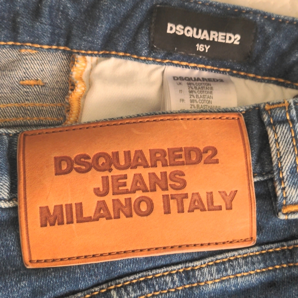 DSQUARED2 Slim Faded Jeans - Picture 9 of 9